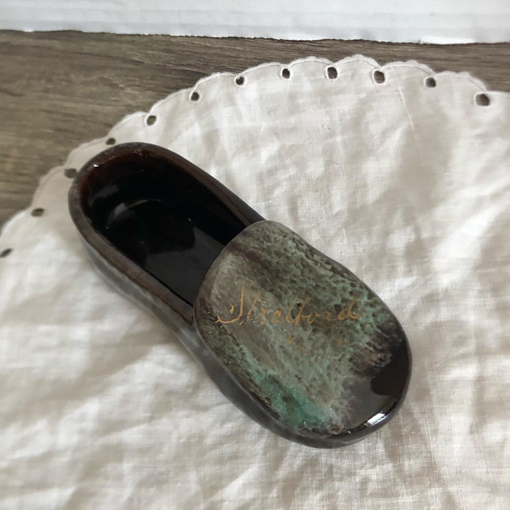Vtg Stratford Ontario Souvenir Shoe